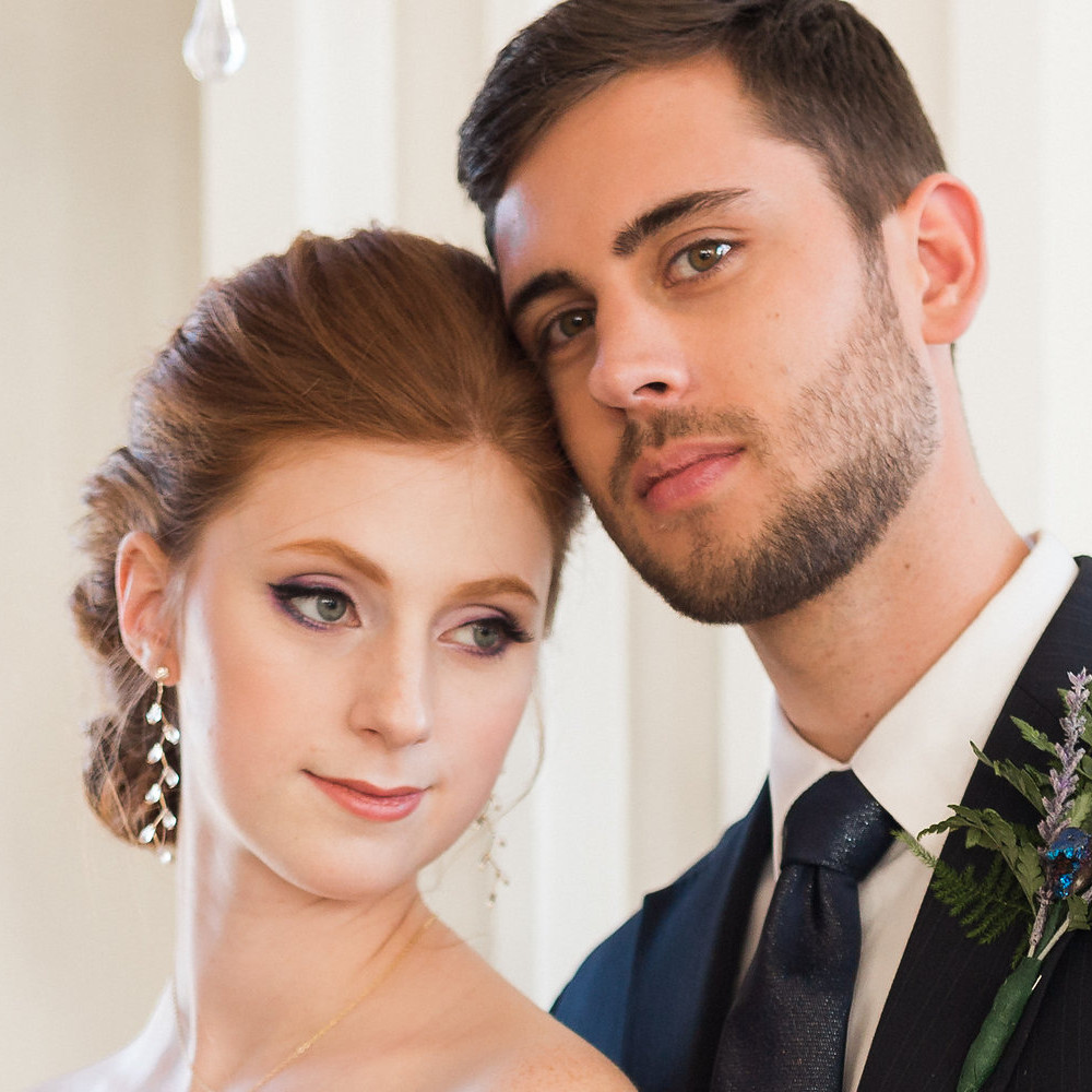 UltraViolet Wedding Couple