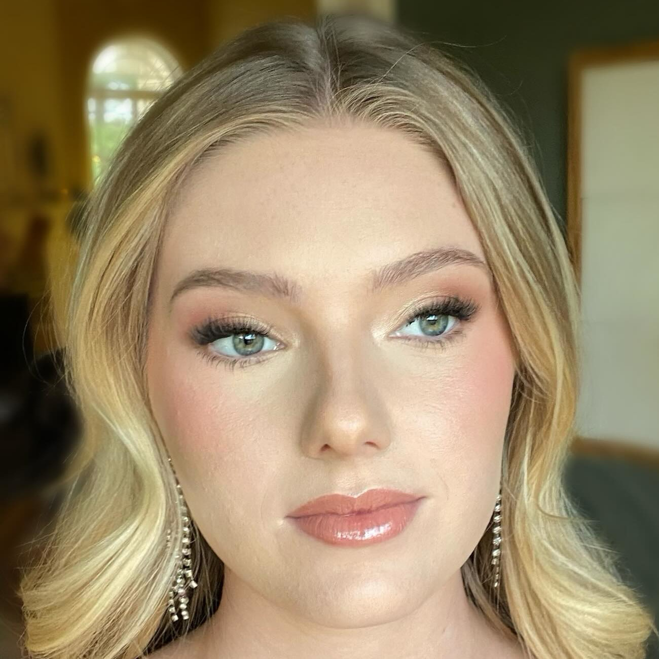 Spring bridal makeup